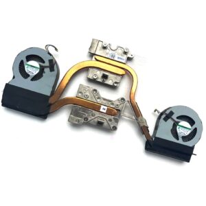 0XNTR8 AT1TS002ZAL CPU + GPU Heatsink with Cooling Fan Replacement for Dell Precision 7510 M7510 7520 M7520 (Suitable for NVIDIA Graphic Card Series) Laptop 5V 0.44A 4PIN
