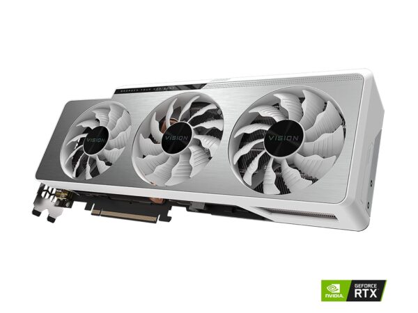 GIGABYTE GeForce RTX 3080 Ti Vision OC 12G Graphics Card, 3X WINDFORCE Fans, 12GB 384-bit GDDR6X, GV-N308TVISION OC-12GD Video Card (Renewed) - Image 4