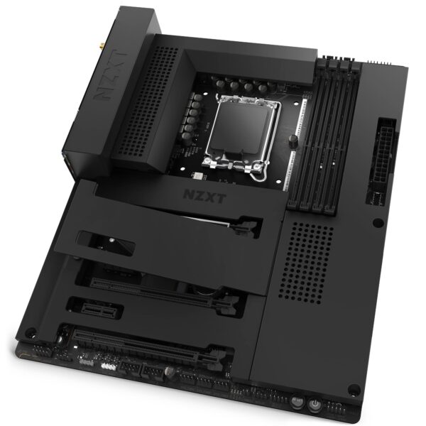 NZXT N7 Z690 Motherboard - N7-Z69XT-B1 - Intel Z690 chipset (Supports 12th Gen CPUs) - ATX Gaming Motherboard - Integrated I/O Shield - WiFi 6E connectivity - Bluetooth V5.2 - Black (Renewed) - Image 9