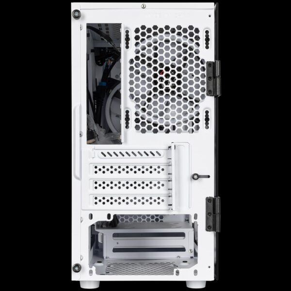 CLX Sphynx Micro Tower White, Tempered Glass, Full Size Window, no PSU, MATX - Image 7
