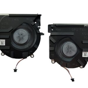 Fan for HP Victus 16-d0023DX 16-d0111TX 16-d0013DX CPU + Gpu Cooling Fan Set M75723-001 M75721-001 60W Model