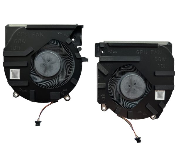 Fan for HP Victus 16-d0023DX 16-d0111TX 16-d0013DX CPU + Gpu Cooling Fan Set M75723-001 M75721-001 60W Model