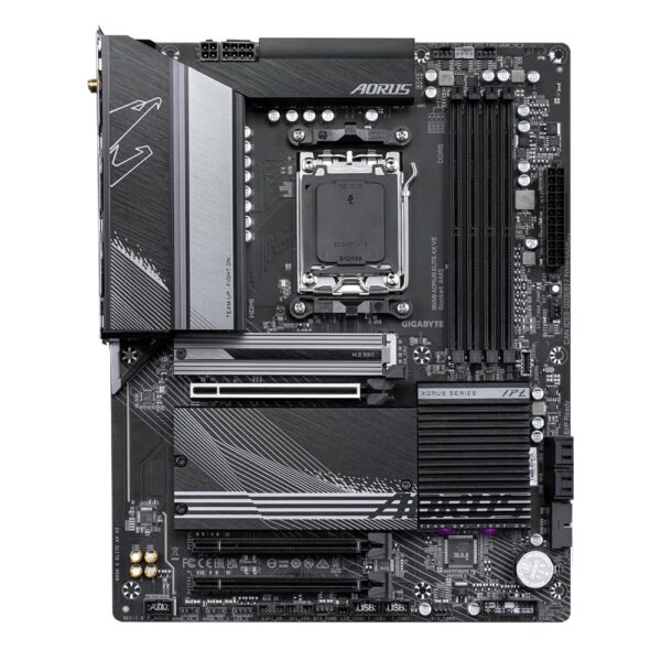 Gigabyte B650 AORUS ELITE AX V2 AMD AM5 Socket Motherboard, ATX, 4x DDR5 Slots, 3x M.2 Sockets, 1x USB-C Port, Fitted I/O Shield, 2.5GbE LAN, Wi-Fi 6E, 1x Display Port 1.4 / 1x HDMI Ports (Renewed) - Image 3