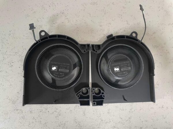 Replacement Laptop CPU GPU Cooling Cooler Fan for Dell G16 7620 EG75071S1-C180-S9A EG75071S1-C190-S9A DC12V