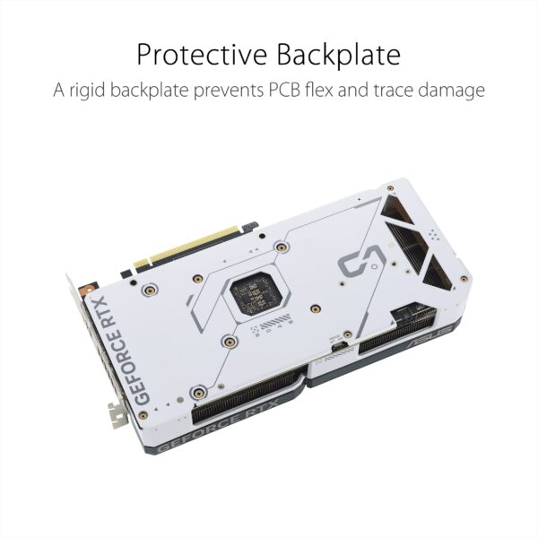 ASUS Geforce RTX 4070 Super OC 12GB White Graphic Card DUAL-RTX4070S-O12G-WHITE - Image 5