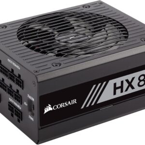 CORSAIR HX Series, HX850, 850 Watt, 80+ Platinum Certified, Fully Modular Power Supply-Black (Renewed)