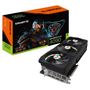 Gigabyte GeForce RTX 4090 Gaming OC 24G Graphics Card, 3X WINDFORCE Fans, 24GB 384-bit GDDR6X, GV-N4090GAMING OC-24GD Video Card (Renewed)