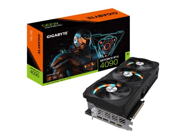 Gigabyte GeForce RTX 4090 Gaming OC 24G Graphics Card, 3X WINDFORCE Fans, 24GB 384-bit GDDR6X, GV-N4090GAMING OC-24GD Video Card (Renewed)