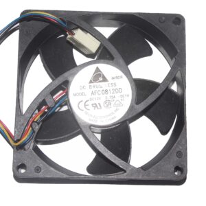 80x80x20mm AFC0812DD -5E1H 12V 0.75A 4Wire 8cm Delta FHS-A8020B-S444 Case Fan