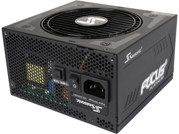 Seasonic FOCUS Plus 750 Platinum SSR-750PX 750W 80+ Platinum ATX12V & EPS12V Full Modular 120mm FDB Fan Compact 140 mm Size Power Supply (Renewed) - Image 2