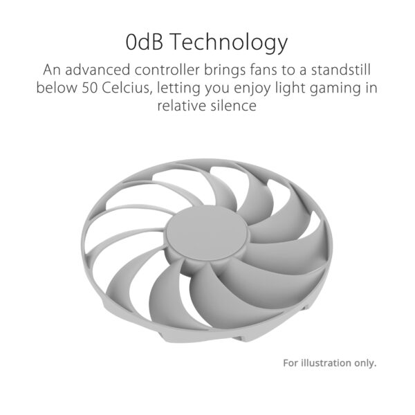 ASUS Geforce RTX 4070 Super OC 12GB White Graphic Card DUAL-RTX4070S-O12G-WHITE - Image 3