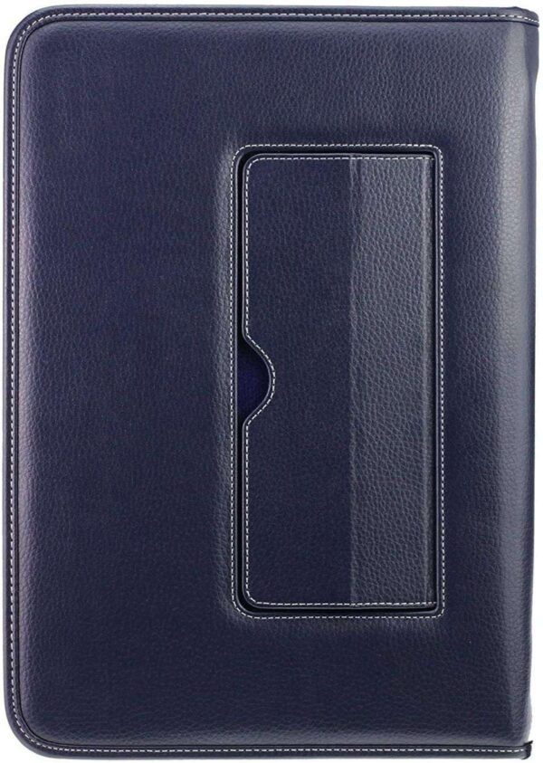 Broonel - Contour Series - Blue Heavy Duty Leather Protective Case - Compatible with HP Envy x360 15-fe0512na 15.6 2 in 1 Laptop - Image 3