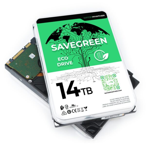 Water Panther SaveGreen Eco Series 14TB 7.2K RPM SATA 6Gb/s 512e CMR HDD - Image 2