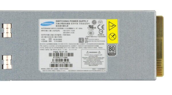 Supermicro PWS-751P-1R 1U 750W HS PSU (Renewed) - Image 2