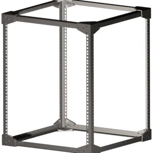 13 Deep Steel Server Rack Kit (Industry Standard 19 Width) 3/8 Square Holes