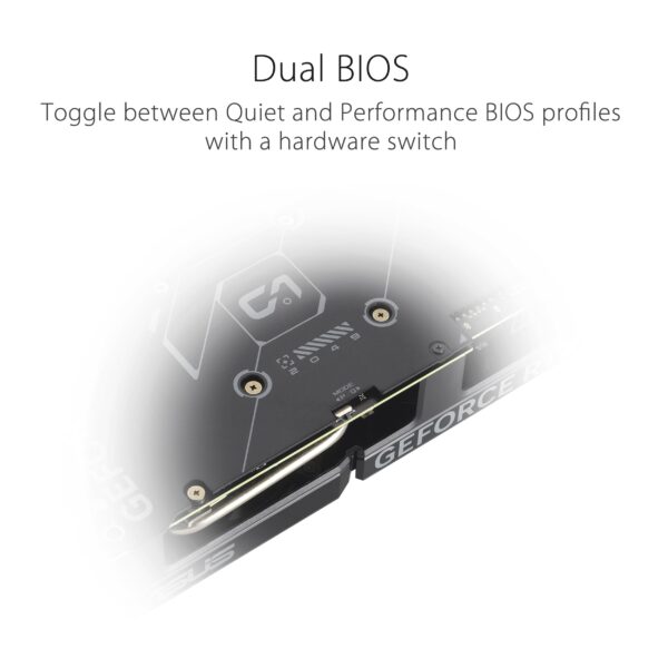 ASUS Dual GeForce RTX™ 4060 EVO OC Edition 8GB GDDR6 (PCIe 4.0, 8GB GDDR6, DLSS 3, HDMI 2.1a, DisplayPort 1.4a, Axial-tech Fan Design, 0dB Technology, Dual BIOS, Auto-Extreme Technology) (Renewed) - Image 4