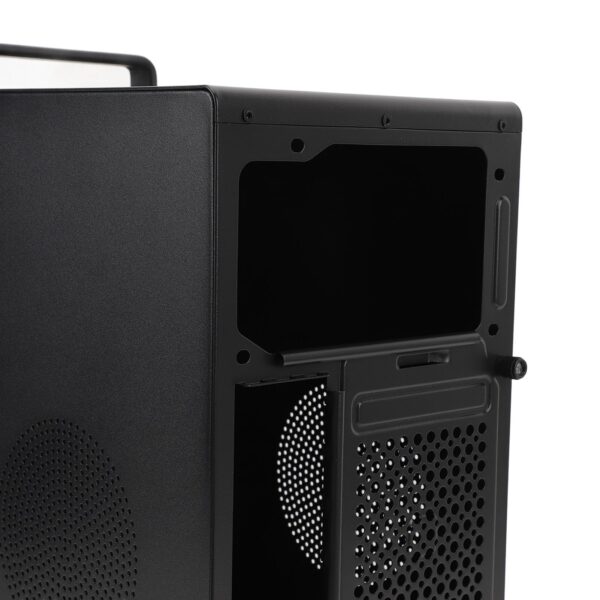Micro ATX ITX Computer Case, 250mm GPU, 140mm CPU Cooler, SSD HDD Support, ATX Desktop PC Case with USB 2.0 3.0 Ports - Image 8
