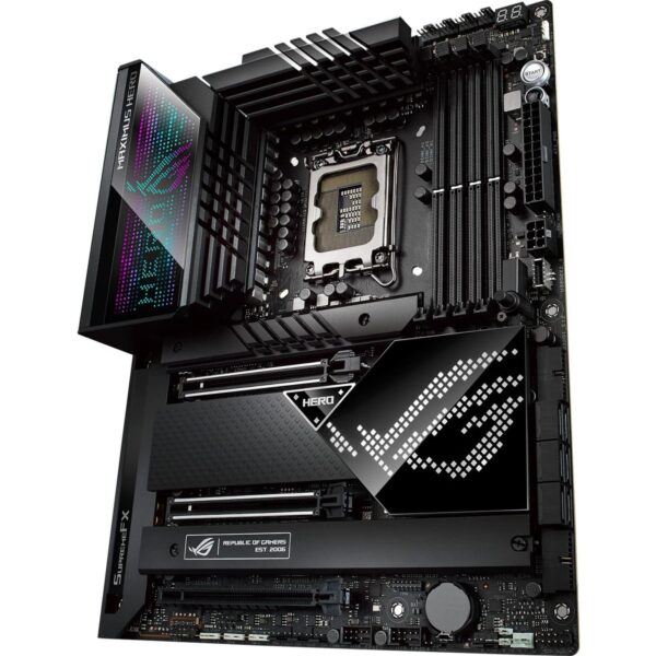 ASUS ROG Maximus Z690 Hero WiFi 6E LGA 1700(Intel 12th Gen) ATX Gaming Motherboard(PCIe 5.0,DDR5,20+1power,2xThunderbolt 4,5xM.2,Front USB 3.2 Gen 2x2 Type-C,PCIe 5.0 Hyper M.2 Card) (Renewed) - Image 2