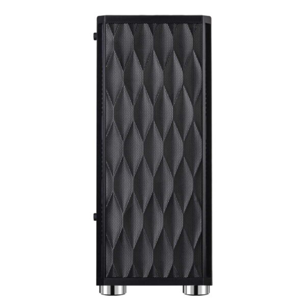 ESGAMING E-ATX Mid Tower Gaming Case with USB 3.0 Port and 4 ×120mm RGB Fan Pre-Installed, High Airflow Computer Case with Polygonal Mesh Front Panel, Crystalline Tempered Glass and Lighting System - Image 9