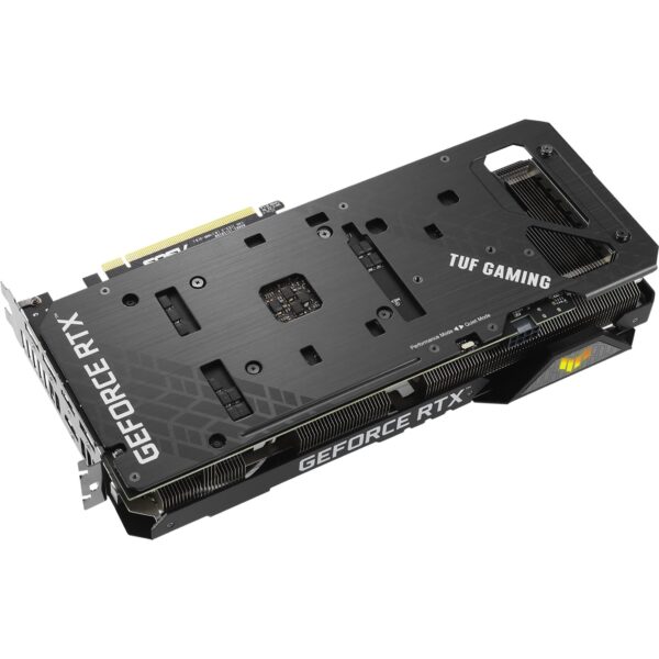ASUS TUF Gaming NVIDIA GeForce RTX 3060 Ti V2 OC Edition Graphics Card (PCIe 4.0, 8GB GDDR6, LHR, HDMI 2.1, DisplayPort 1.4a, Dual Ball Fan Bearings, Military-Grade , GPU Tweak II) (Renewed) - Image 2