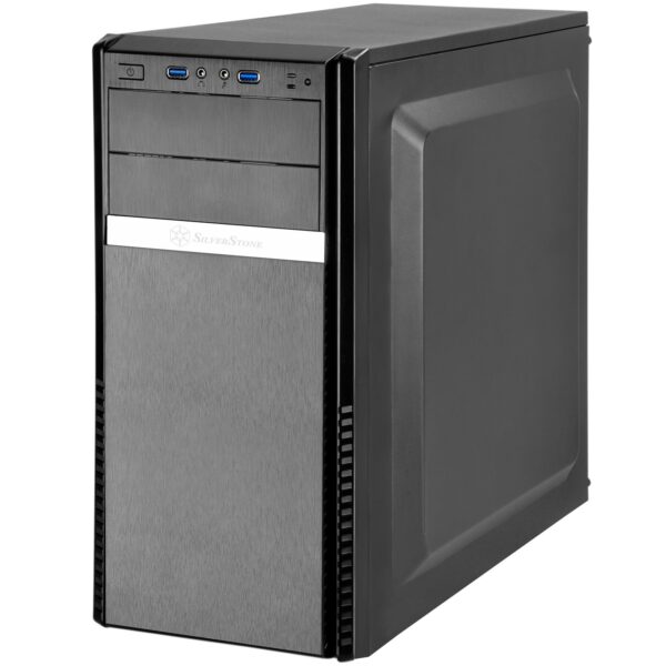 Silverstone SST-PS11B-Q - Precision Midi Tower ATX Silent Computer Case, Black - Image 7