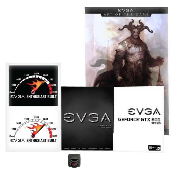 EVGA GTX 970 4GB GDDR5 256bit, DVI-I, DVI-D, HDMI, DP SLI Ready Graphics Card (04G-P4-1970-KR) (Renewed) - Image 2