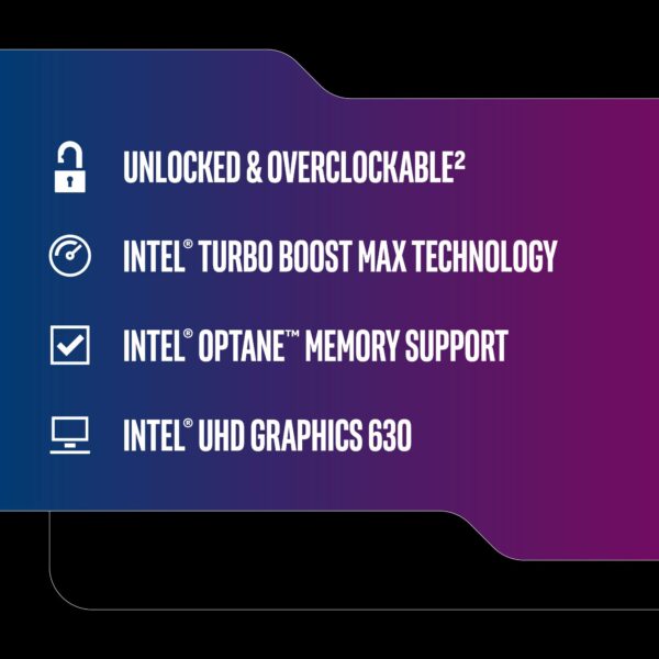 Intel Core i7-9700k 8 core 3.6GHz GPU LGA-1151 CPU SRG15 (Renewed) - Image 5