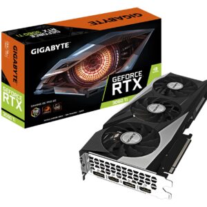 GIGABYTE GeForce RTX 3060 Ti Gaming OC PRO 8G (REV3.0) Graphics Card, 3X WINDFORCE Fans, LHR, 8GB 256-bit GDDR6, GV-N306TGAMINGOC PRO-8GD R3 Video Card (Renewed)