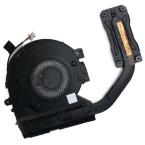 924348-001 CPU Heatsink with Fan Replacement for HP Envy X360 15-BP BP001TX BP100TX BP101TX BP104TX 15M-BG 15-BQ 15M-BQ 15-BQ015nd BQ021DX BQ075n TPN-W127 TPN-W128 Series Laptop 5V 0.5A 4PIN