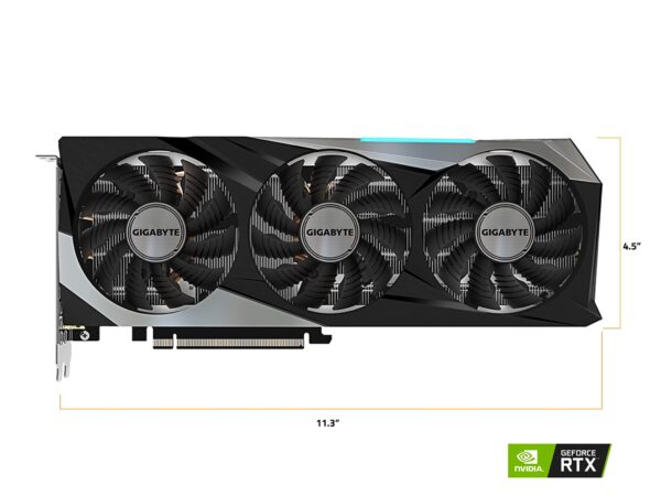 GIGABYTE GeForce RTX 3070 Gaming OC 8G (REV2.0) Graphics Card, 3X WINDFORCE Fans, LHR, 8GB 256-bit GDDR6, GV-N3070GAMING OC-8GD REV2.0 Video Card (Renewed) - Image 9