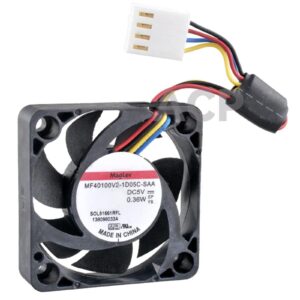 AELATNGS MF40100V2-1D05C-SAA PA4010S05HN2 4cm 40mm Fan 40x40x10mm DC5V 0.36W 0.50A 4pin High Speed Cooling Fan for Motherboard CPU
