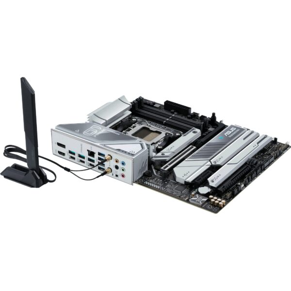ASUS Prime X670E-PRO WiFi Socket AM5 (LGA 1718) Ryzen 7000 ATX Motherboard(PCIe® 5.0,DDR5,4X M.2 Slots, USB 3.2 Gen 2x2 Type-C®, USB4® Support, WiFi 6E, and 2.5G Ethernet) (Renewed) - Image 4