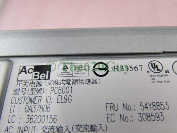 Genuine Lenovo ThinkCentre M58p M57p M57 280W Power Supply 54Y8853 AcBel PC6001 (Renewed) - Image 5