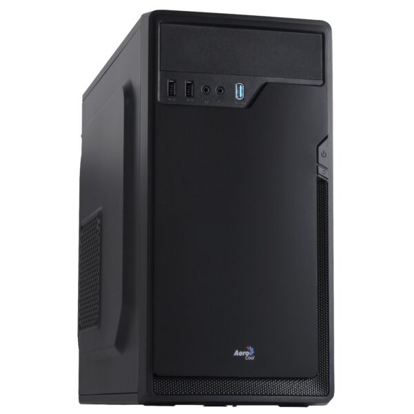 AeroCool CS100 Advanced Mini Tower Micro ATX PC Case - Black - Image 5