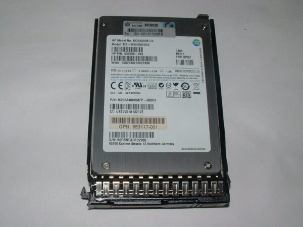 653967-001 HP G8 G9 400-GB 3G 2.5 SATA MLC SSD [2 Pack]