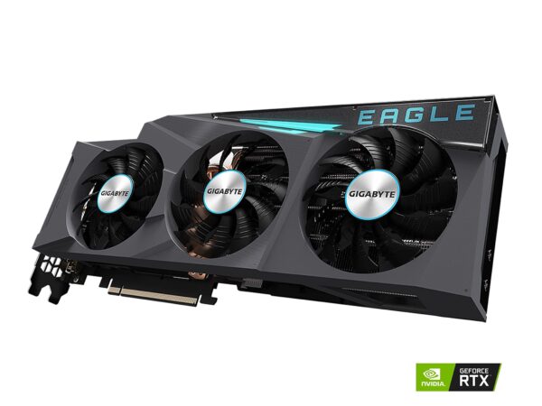 GIGABYTE GeForce RTX 3080 Ti Eagle OC 12G Graphics Card, 3X Windforce Fans, 12GB 384-bit GDDR6X, GV-N308TEAGLE OC-12GD Video Card (Renewed) - Image 3