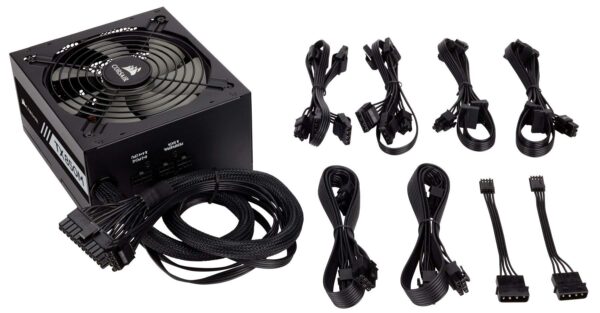 CORSAIR TXM Series, TX850M, 850 Watt, Semi Modular Power Supply, 80+ Gold (Renewed) - Image 6