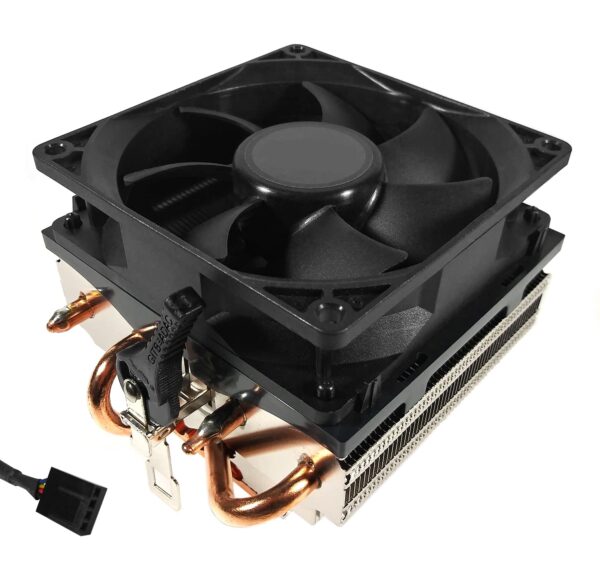 CPU Cooler Copper Core Base Aluminum Heatsink 4-Pin PWM 92mm 2800 RPM Fan Pre-Applied Thermal Paste for AMD Socket AM5 AM4 FM2 FM1 AM3 AM2 1207 940 939 754 Desktop PC Computer