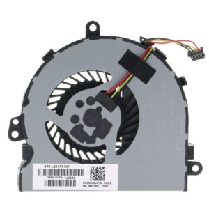 Replacement CPU Cooling Fan for HP 15-DA 15-DY 15-DB, HP 250 G7 255 G7 256 G7, 15-DAXXX 15-DAXXX 15-DBXXX 15-DBXXX 15-DYXXX Series Laptop P/N: SPS L20474-001