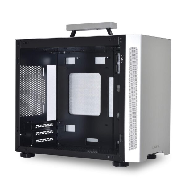 LIANLI TU150 Silver TU-150A Compact PC Case with Carrying Handle Aluminum Panel Model - Image 6