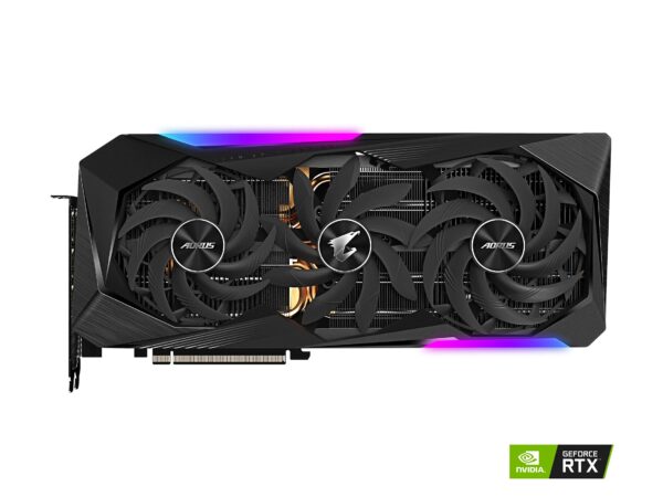GIGABYTE AORUS GeForce RTX 3070 Ti Master 8G Graphics Card, MAX-Covered Cooling, 8GB 256-bit GDDR6X, GV-N307TAORUS M-8GD Video Card (Renewed) - Image 3