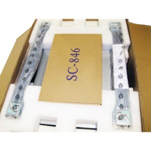 Supermicro CSE-846E16-R1200B Chassis - Black 4U SC846 with Redundant 1200W Pws