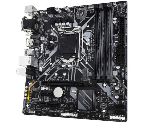 GIGABYTE B365M DS3H (LGA1151/Intel/Micro ATX/USB 3.1 Gen 1 (USB3.0) Type A/DDR4/Motherboard) (Renewed) - Image 4