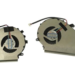 SYW·pcparts Fan for MSI GE72VR GP72VR GL72VR MS-179B CPU & Gpu Cooling Fan Set PAAD06015SL N366 N372