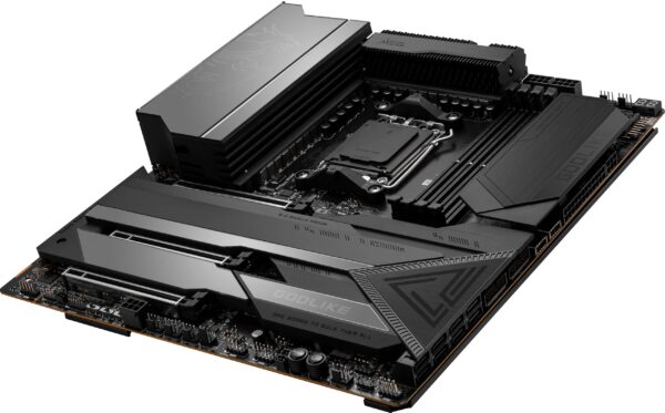 MSI MEG X670E GODLIKE Gaming Motherboard (AMD Ryzen 8000/7000, AM5, DDR5, PCIe 5.0, SATA 6Gb/s, M.2, USB 3.2 Gen 2, Wi-Fi 6E, HDMI/DP, 10Gbps Dual LAN, SLI, EATX) (Renewed) - Image 5