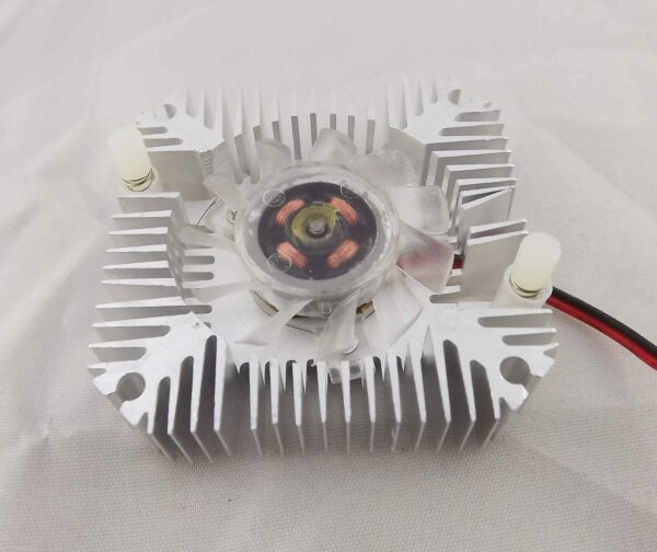 Connector and Terminal Silver Cooling Fan Heatsink Cooler PC Computer CPU 55mm VGA Video Card 12V 2 Pin - Image 3