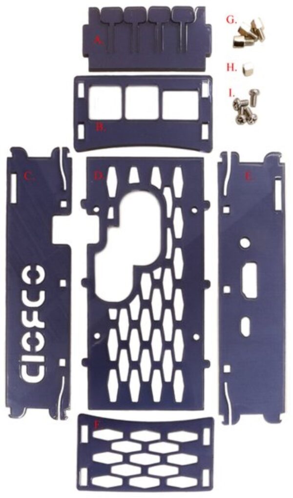 ODROID-C1/C1+/C2 Case Compatible with 3.5 Touchscreen (Smoky White) - Image 5