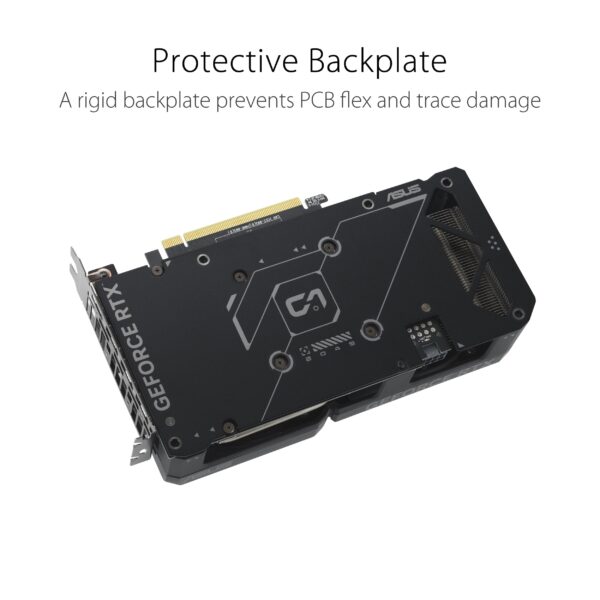 ASUS Dual GeForce RTX™ 4060 OC Edition 8GB GDDR6 (PCIe 4.0, 8GB GDDR6, DLSS 3, HDMI 2.1a, DisplayPort 1.4a, 2.5-Slot Design, Axial-tech Fan Design, 0dB Technology, and More) (Renewed) - Image 5