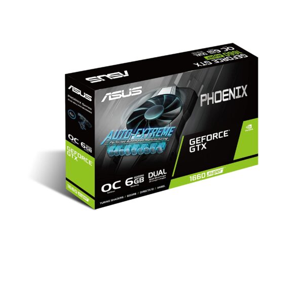 ASUS Video Card - GeForce GTX 1660, Super OC Edition Phoenix, 6GB GDDR6 (Renewed) - Image 2