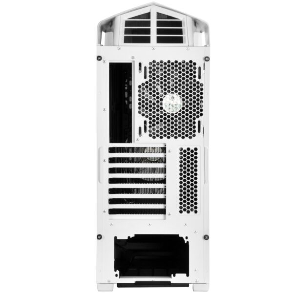 SilverStone SST-PM01WA-W - Primera Midi Tower ATX Gaming Computer Case, Silent High Airflow Performance, with Window, Blue LED, white - Image 6